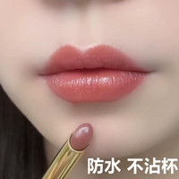 李佳琪不掉色不沾粘杯豆沙正红肉桂奶茶色口红保湿显白