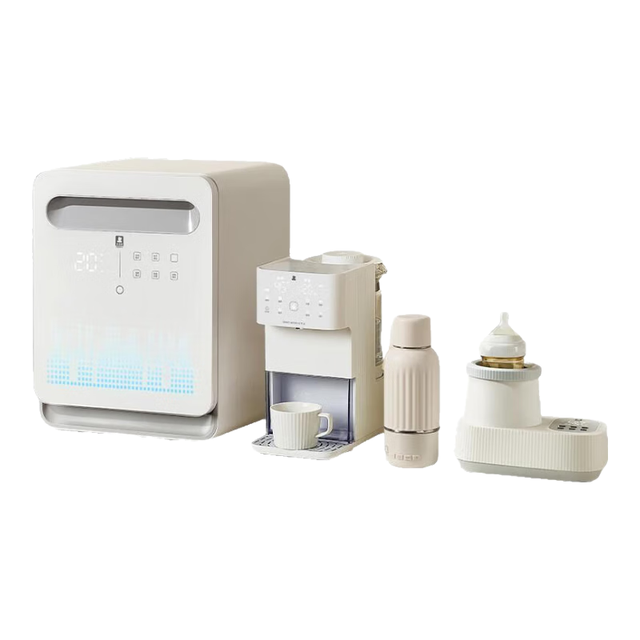 淘金币可用、88VIP：小白熊 消毒柜婴儿 奶瓶消毒烘干一体机紫外线消毒柜  25L 紫外线消毒