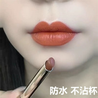 李佳琪不掉色不沾粘杯豆沙正红肉桂奶茶色口红保湿显白