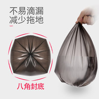 张记 垃圾袋家用手提式商用加厚宿舍实惠装酒店中号平口塑料袋整箱