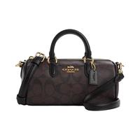 COACH 蔻驰 Tabby系列 26 女士皮革腋下包 73722 B4F8D 深酒红色 中号