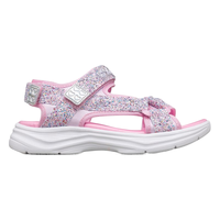 SKECHERS 斯凯奇 Glimmer Kicks 女童凉鞋 302965L/LTPK 浅粉色 32码