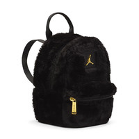 Jordan 女款迷你毛绒双肩包 HV8004-010