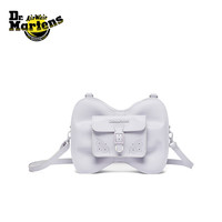 Dr.Martens 马丁博士 Bow Bag早秋可爱蝴蝶光面皮浅紫女单肩斜挎包 浅紫色 均码