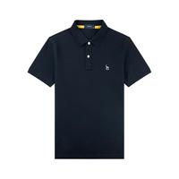 HAZZYS 哈吉斯 男士短袖POLO衫 ASTZE01BE10Y 深藏青色 180/100A