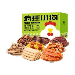 疯狂小狗 狗零食大礼包鸡肉干宠物泰迪金毛大型幼犬小型耐咬磨牙棒