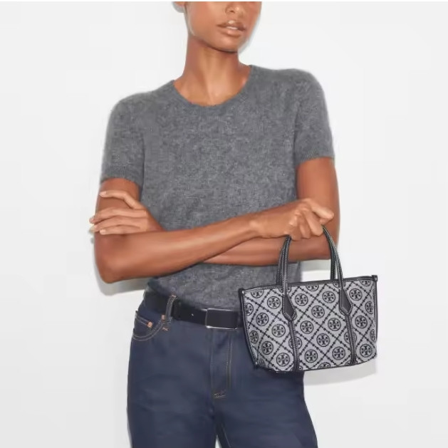 TORY BURCH T Monogram 女士迷你托特包