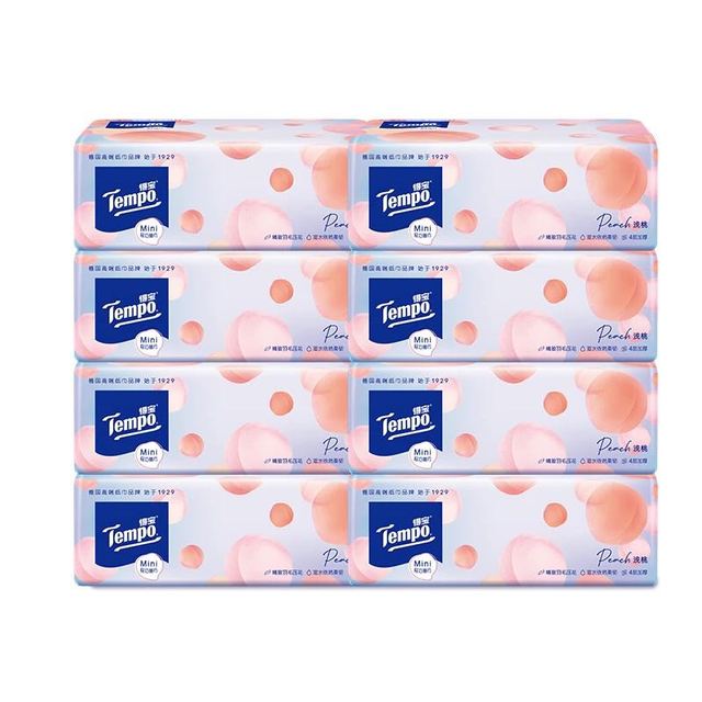 得宝 抽纸4层80抽*8包