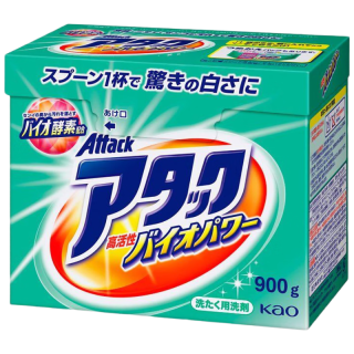 花王 进口洗衣粉含柔顺剂去污去渍机洗手洗酵素洗衣粉 850g*3盒（赠碧浪洗衣凝珠4盒）