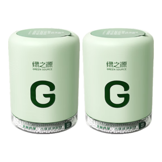 绿之源 大G多效除醛罐 双仓除甲醛果冻除醛魔盒 新房新车甲醛清除剂 2罐