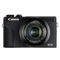 佳能 G7X3 大光圈变焦vlog数码相机 PowerShot G7 X Mark III（黑色）