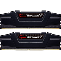 G.SKILL 芝奇 32GB(16Gx2)套装 DDR4 3600频率 台式机内存条(F4-3600C18D-32GVK) Ripjaws V系列/宾利黒