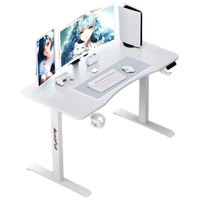 傲风A4电竞桌实木电动升降电脑桌台式书桌办公桌学习桌子1.2*0.6m A4单桌【毫米级升降实木芯】