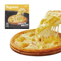 比格比萨榴莲披萨加热即食手工饼底现做半成品微波炉60秒加热早餐 圆形7英寸榴莲比萨215g/盒