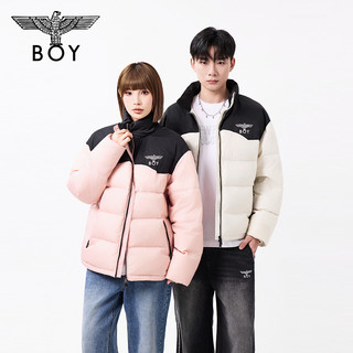 BOY LONDON 男士羽绒服 90绒 撞色立领 N28907
