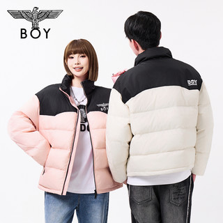 BOY LONDON 男士羽绒服 90绒 撞色立领 N28907