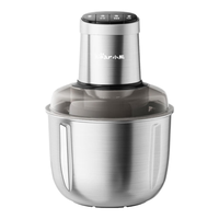 小熊 绞肉机 电动多功能料理搅拌机打肉机饺子肉馅蒜蓉机 搅肉机QSJ-P05E3 3L大容量