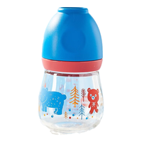 日康 RK-N1019 玻璃奶瓶 140ml 蓝色 0月+