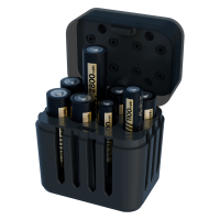 耐时 5号7号USB可充电锂电池套装 6节AA+2节AAA 1.5V