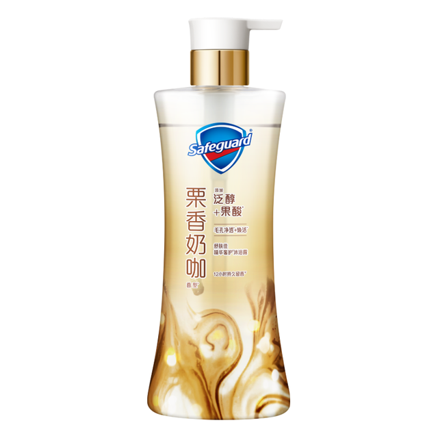 舒肤佳 咖啡栗香奶咖香净透沐浴露 570g+赠2小时家政