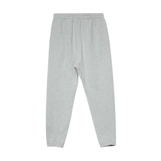adidas 针织薄绒保暖束脚运动卫裤