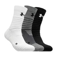 安德玛 男子运动袜子 灰色 单双装/厚款