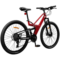 PHILLIPS 镁合金软尾山地车 烈焰红 27速 26寸