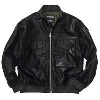 Akseries 新复古回潮系列G-8短款外套皮夹克