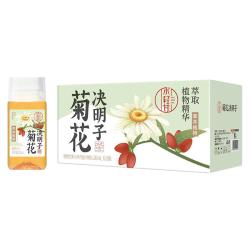轻上 菊花决明子凉茶 清润畅饮0脂草本瓶装菊花茶植物饮料245ml*10瓶