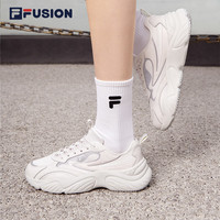 FILAFUSION斐乐潮牌女士海螺鞋运动鞋厚底老爹鞋