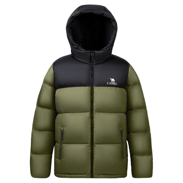 PLUS会员、今日必买：骆驼 火山1.0 199g充绒 90%绒羽绒服 M13CR07089H