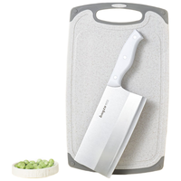 bayco 拜格 菜刀前切后斩刀具手工锤纹锻打砍骨刀切菜刀切片刀BD3416