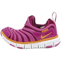 NIKE 耐克 DYNAMO FREE (PS) 儿童休闲运动鞋 343738-504 紫红橙 32码