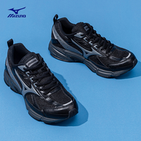美津浓 男鞋女鞋SPEED跑步鞋黑武士运动鞋机能风老爹鞋