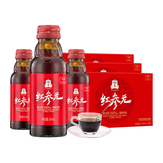 正官庄 红参元口服液100ml*30瓶 韩国原装 滋补礼盒营养中秋