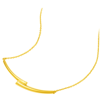 SoinLove VE169 微笑18K黄金项链 40cm 1.4g