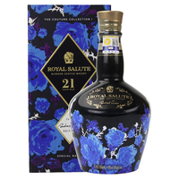 ROYAL SALUTE 皇家礼炮 时尚限定 21年 调和 苏格兰威士忌 40%vol 700ml 理查德·奎因版 幻夜黑