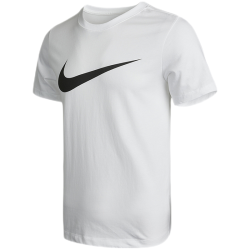 NIKE Sportswear Swoosh 男子运动T恤 DC5095-100 白色 XXL
