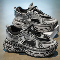 FOURDATRY 运动鞋潮流轮胎底黑色