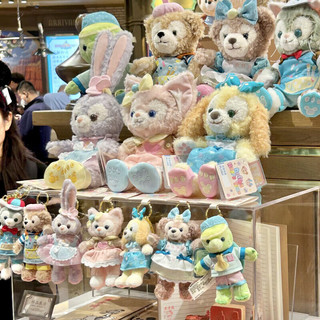 迪士尼玲娜贝儿公仔毛绒娃娃琳娜贝尔玩偶女生礼 24年M大号冬日贝儿* 【，乐园代购 】