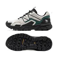 CAMEL骆驼登山鞋女士户外鞋防滑秋冬加绒运动爬山专业徒步鞋缓震男鞋子 F13A097031，新百/森林绿，男 44