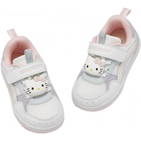 戴维贝拉(DAVE&BELLA)【Hello Kitty联名】女童板鞋2026春季儿童休闲鞋女宝宝鞋子 白粉色调 32