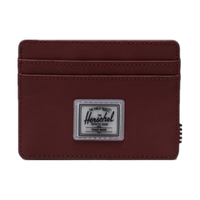 Herschel加拿大赫行 防雨系列Charlie男女通用卡包零钱包 绛红色