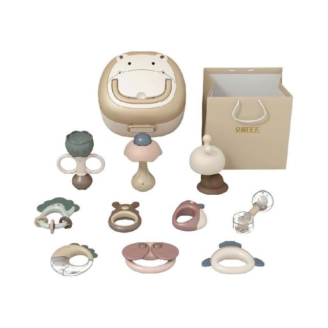 贝易 STATE STATE 宝宝0一3岁手摇铃益智早教幼儿礼盒新生婴儿玩具1到6个月以上