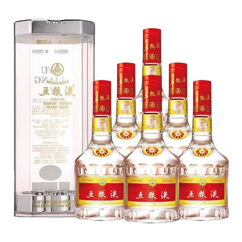 WULIANGYE 五粮液68%vol 浓香型白酒500ml 单瓶装【报价价格评测怎么样