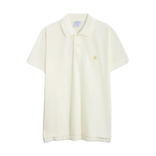 Brooks Brothers 布克兄弟 346系列 男士短袖POLO衫 1000005098 白色 M