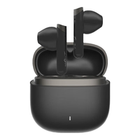 EDIFIER 漫步者 Magic Air 半入耳式真无线动圈降噪蓝牙耳机 石墨灰