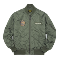 AKCLUB AK 新复古回潮可撕拉章仔MA-1飞行员夹克2404708