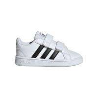 adidas NEO GRAND COURT I 男童休闲运动鞋 EF0118 白色/黑色 24码