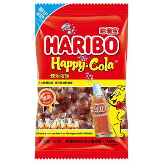 HARIBO 哈瑞宝 快力可乐 橡皮糖 可乐味 100g